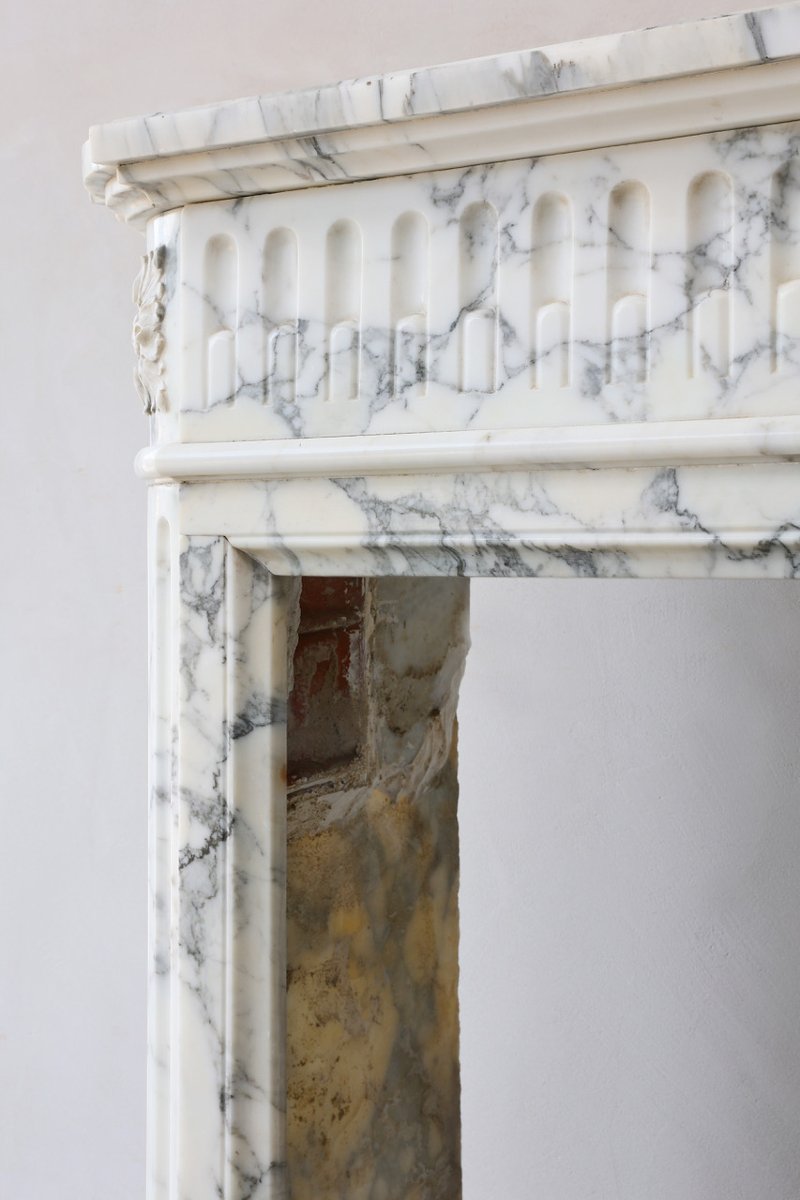 Antique Marble Fireplace-photo-7