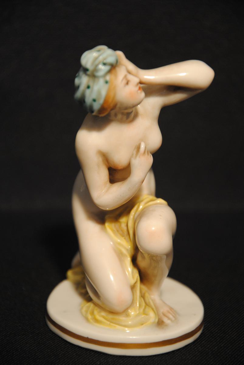 Young Woman At Her Toilette