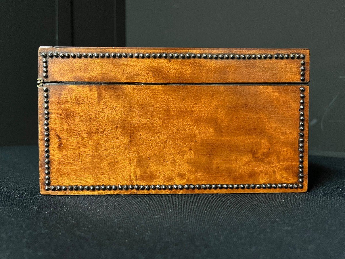 Studded Box From France - Charles X Period -photo-5