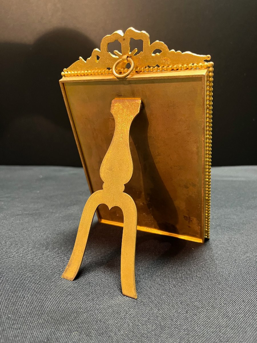 Cadre en bronze doré -photo-3