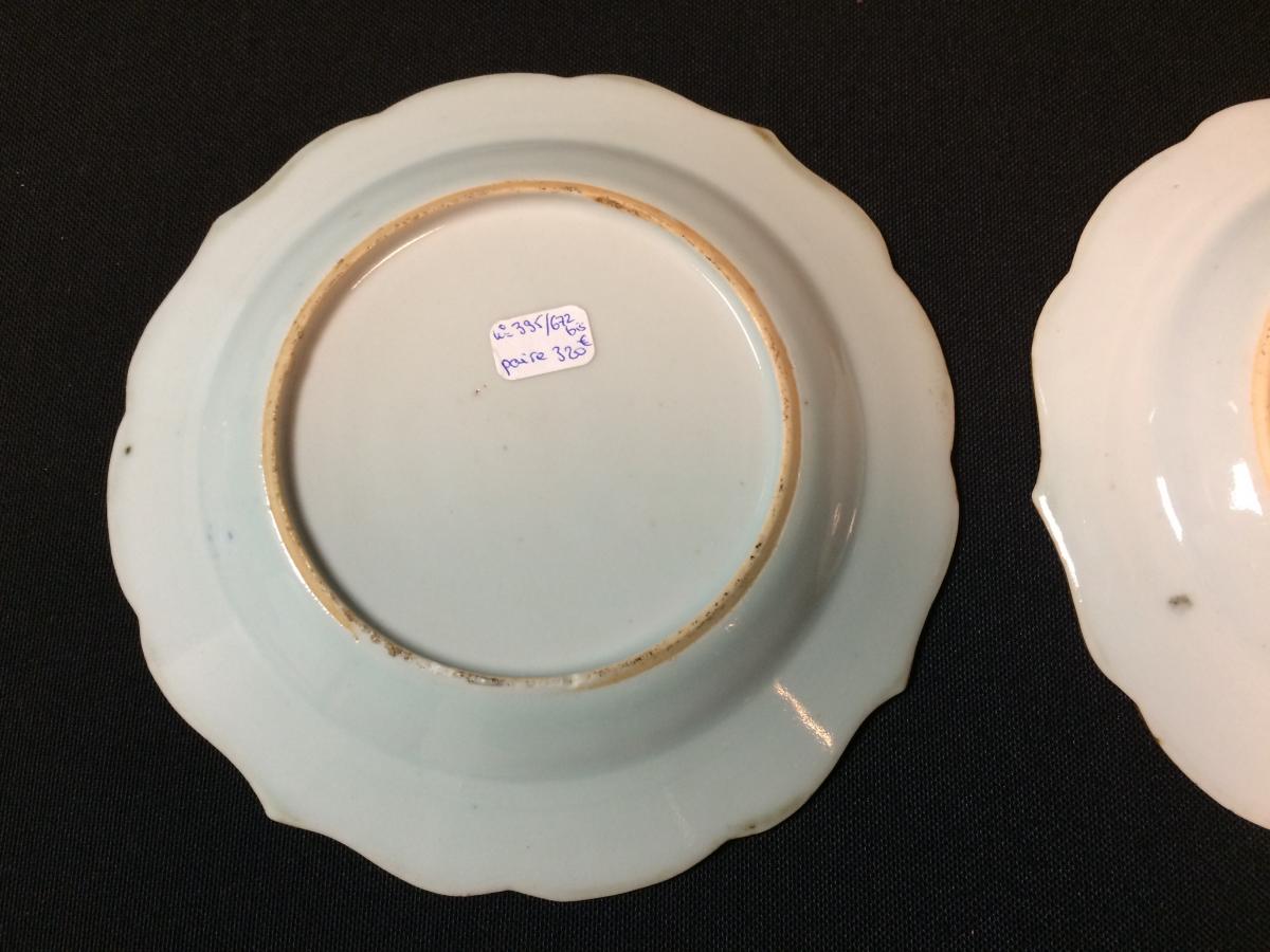 Pair Of Porcelain Plates From China XVIII-photo-1