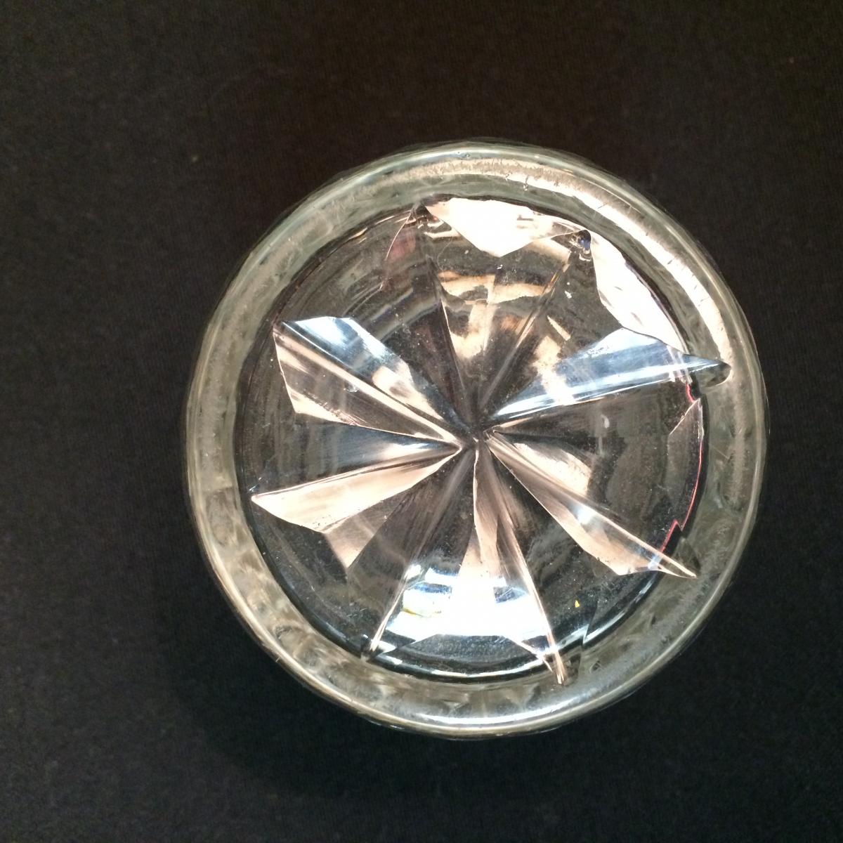 Goblet Called "wedding Glass" In Crystal-photo-3