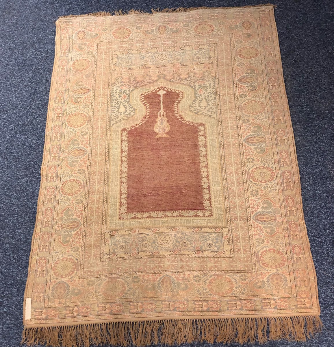 Tapis de prière Kayseri vers 1900-photo-6