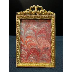 Cadre en bronze doré 