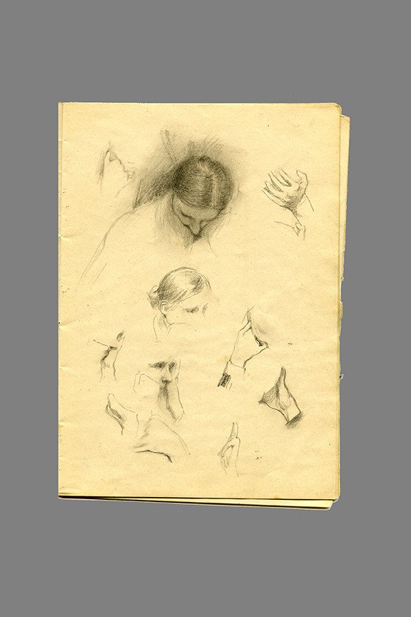 Fernand Khnopff's Drawing Book-photo-3