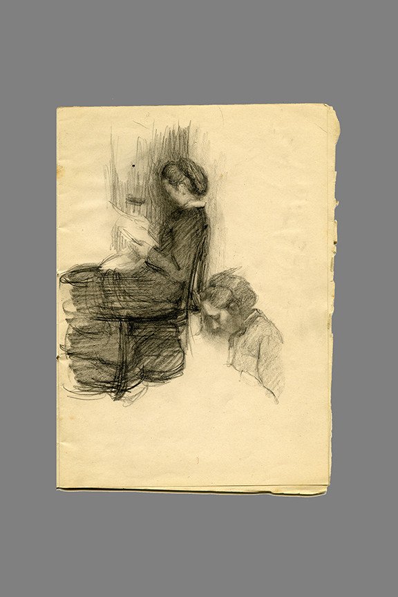 Fernand Khnopff's Drawing Book