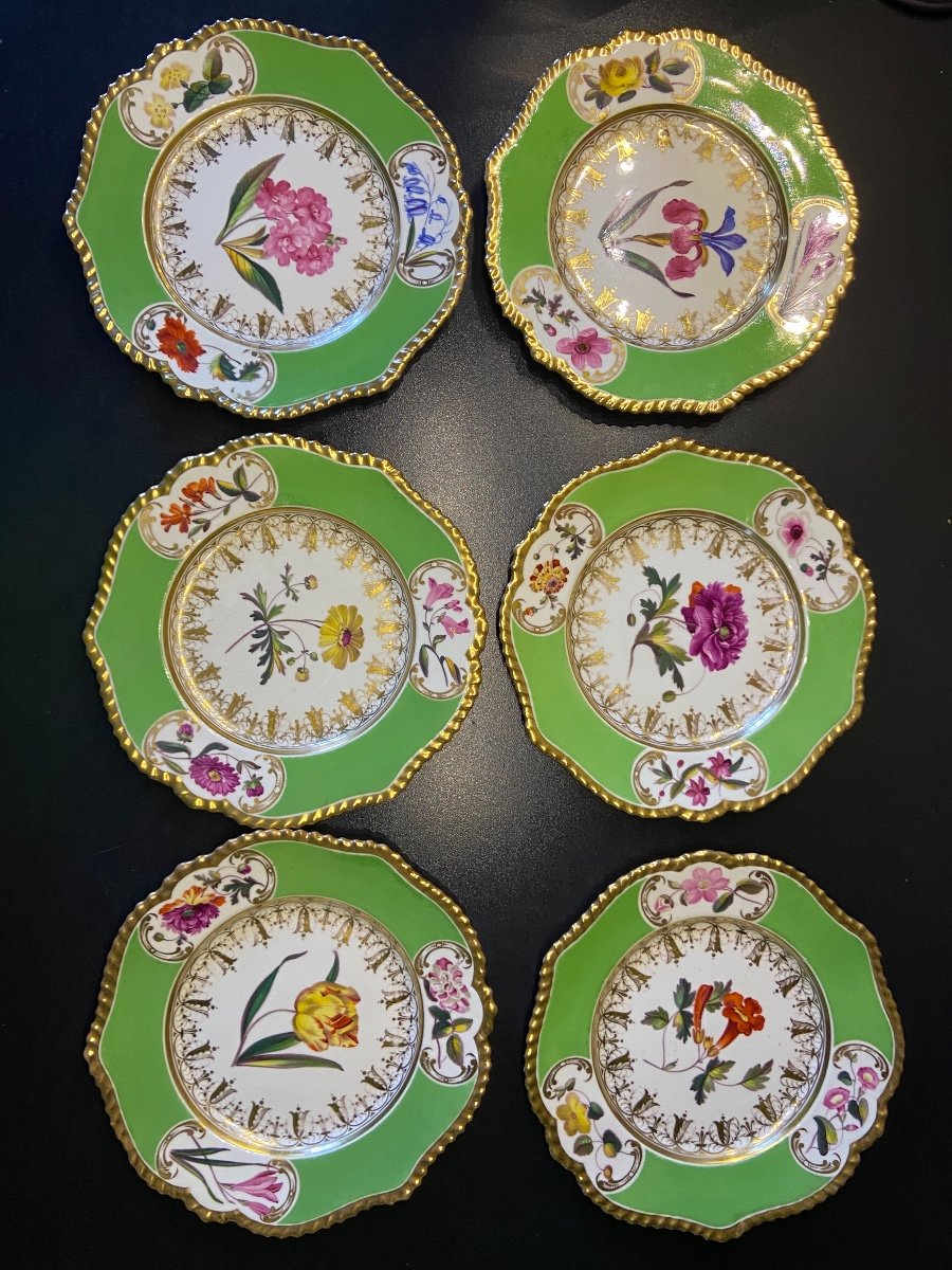 35 Porcelain Plates From Chamberlain Worcester-photo-4