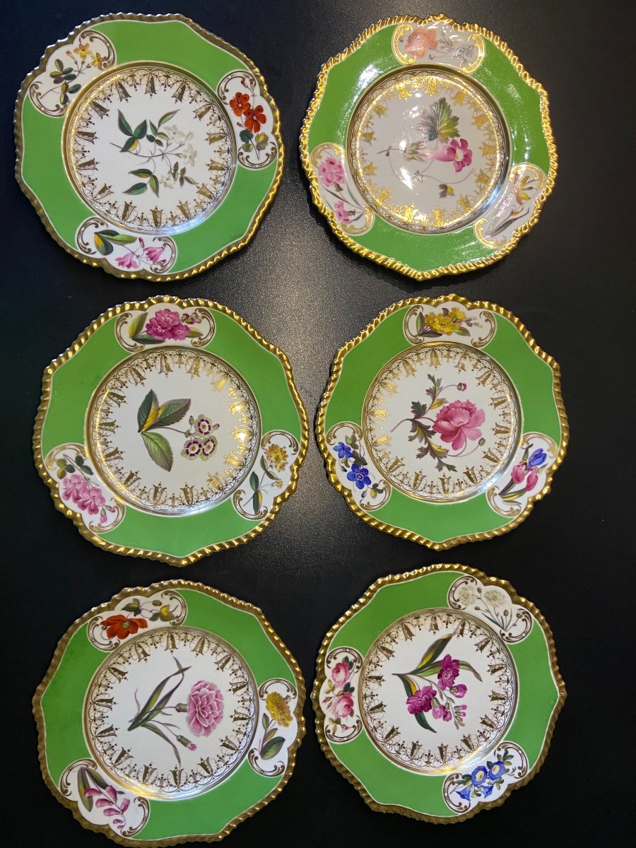 35 Porcelain Plates From Chamberlain Worcester-photo-3