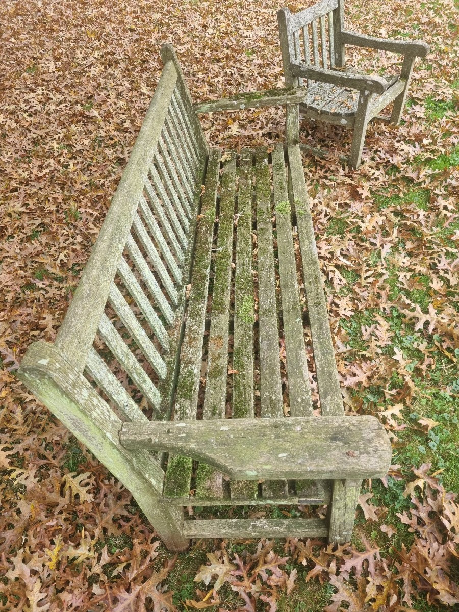 Teak Garden Furniture...circa 1880/1900-photo-3