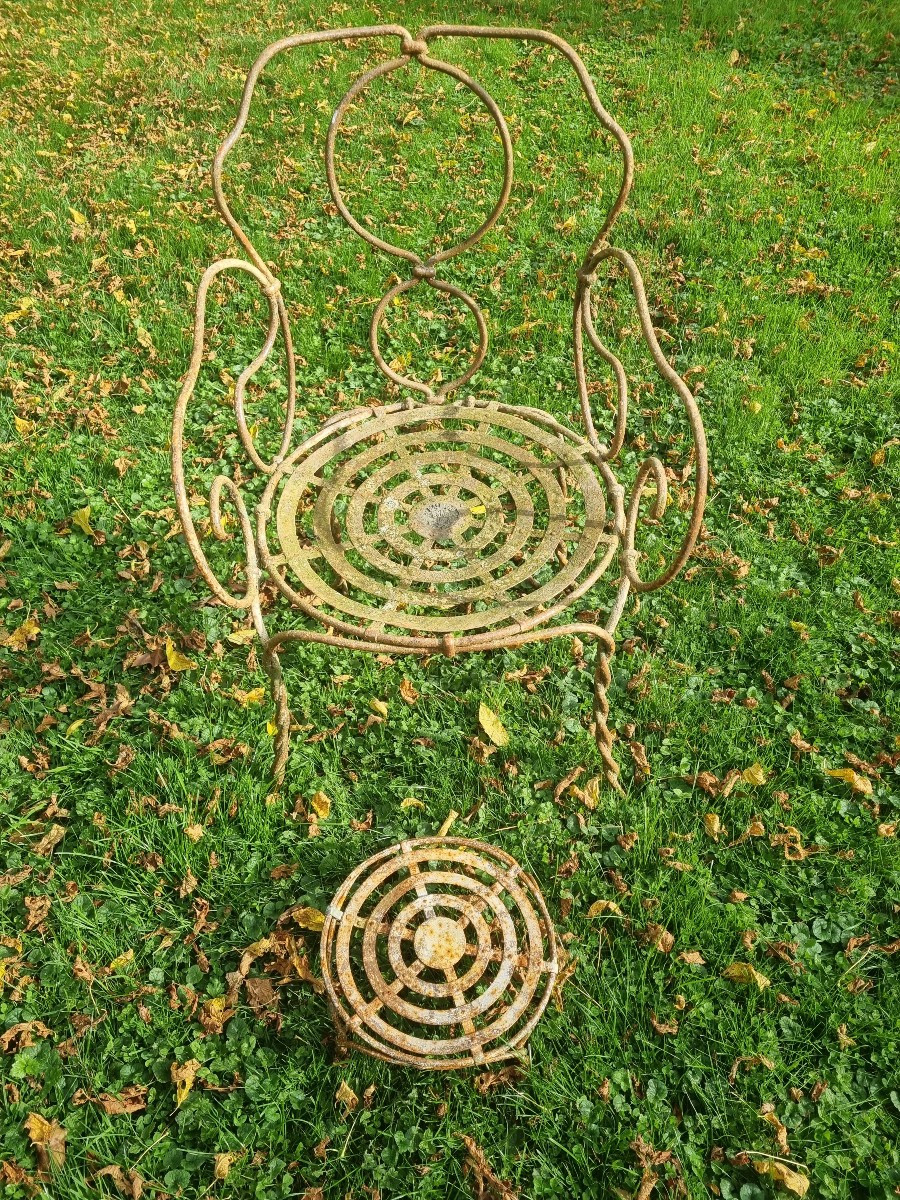 Twisted Iron Garden Armchair-photo-3