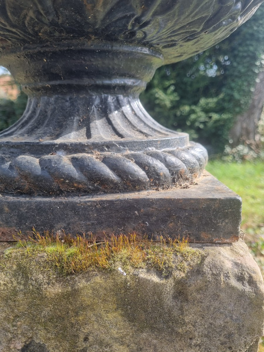 Vasques en Fonte estampillées" DUCEL Paris"-photo-3