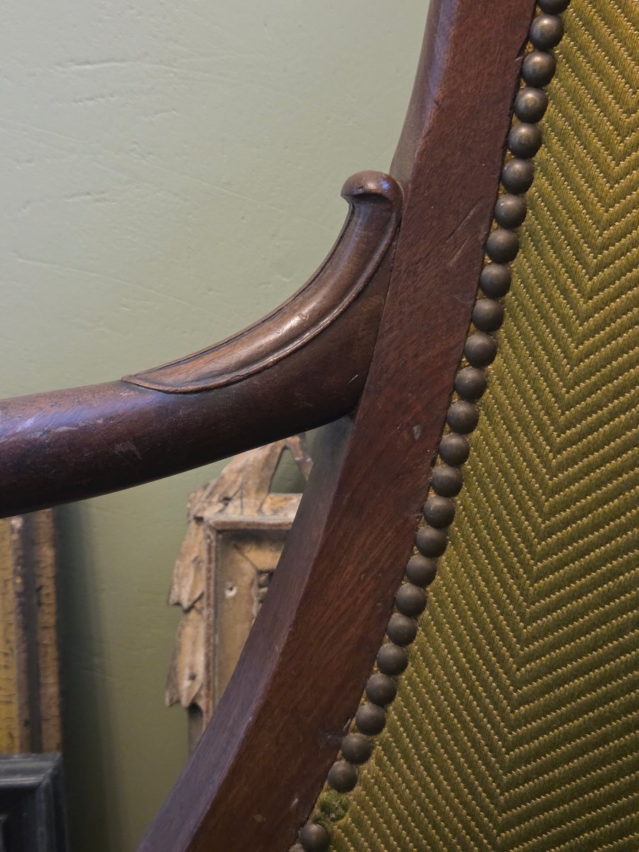 Office Chair Stamped "quenne Et Fils"-photo-4