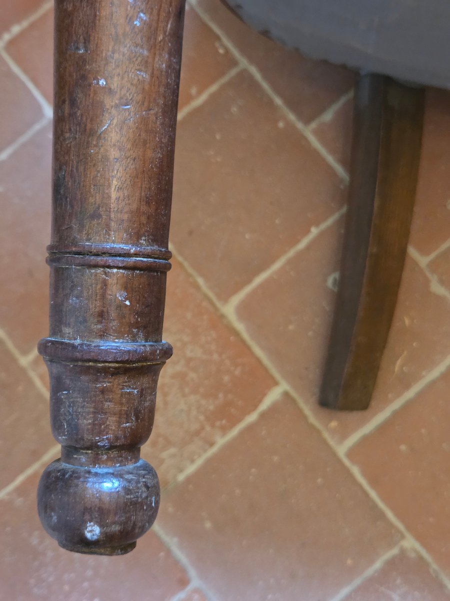 Office Chair Stamped "quenne Et Fils"-photo-2