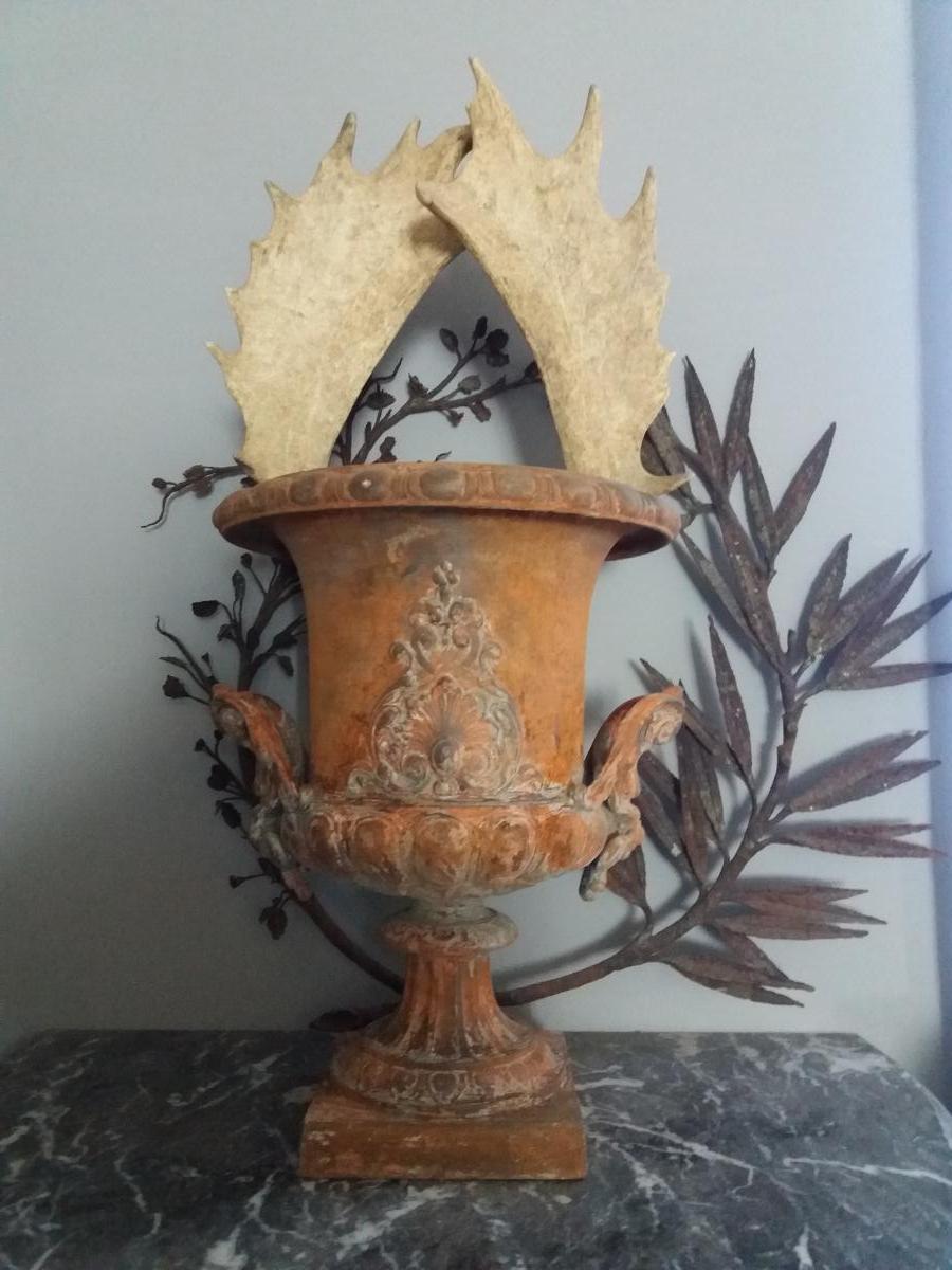 Vase Medicis En Fonte De Fer....xixiém.