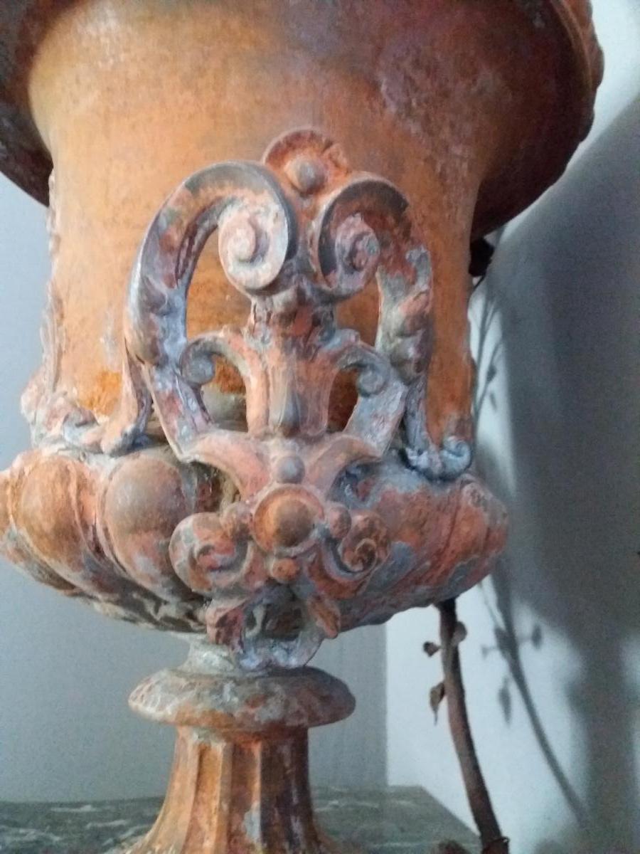 Vase Medicis En Fonte De Fer....xixiém.-photo-3