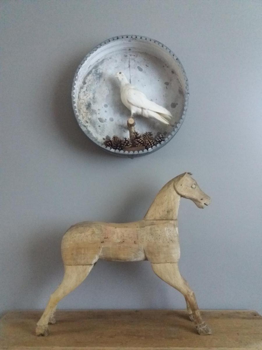 Cheval De Bois.....travail Français Du XIXèm.-photo-4