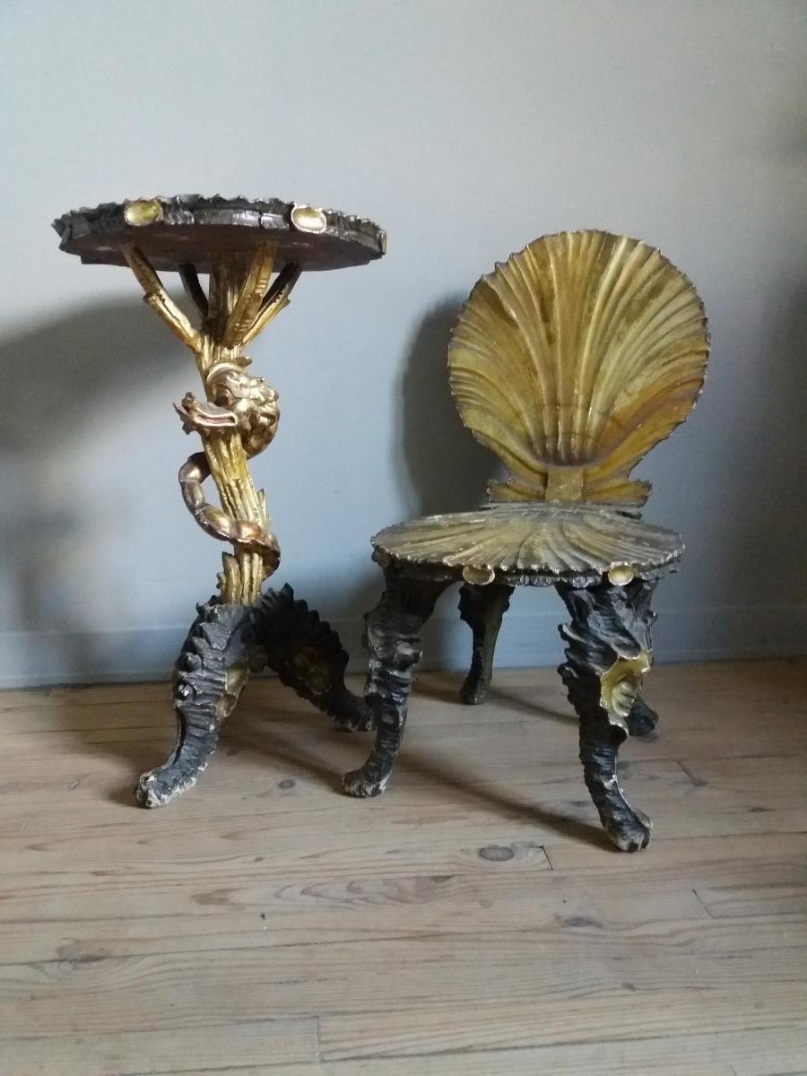 Mobilier Vénitien....dit "de Grotte"