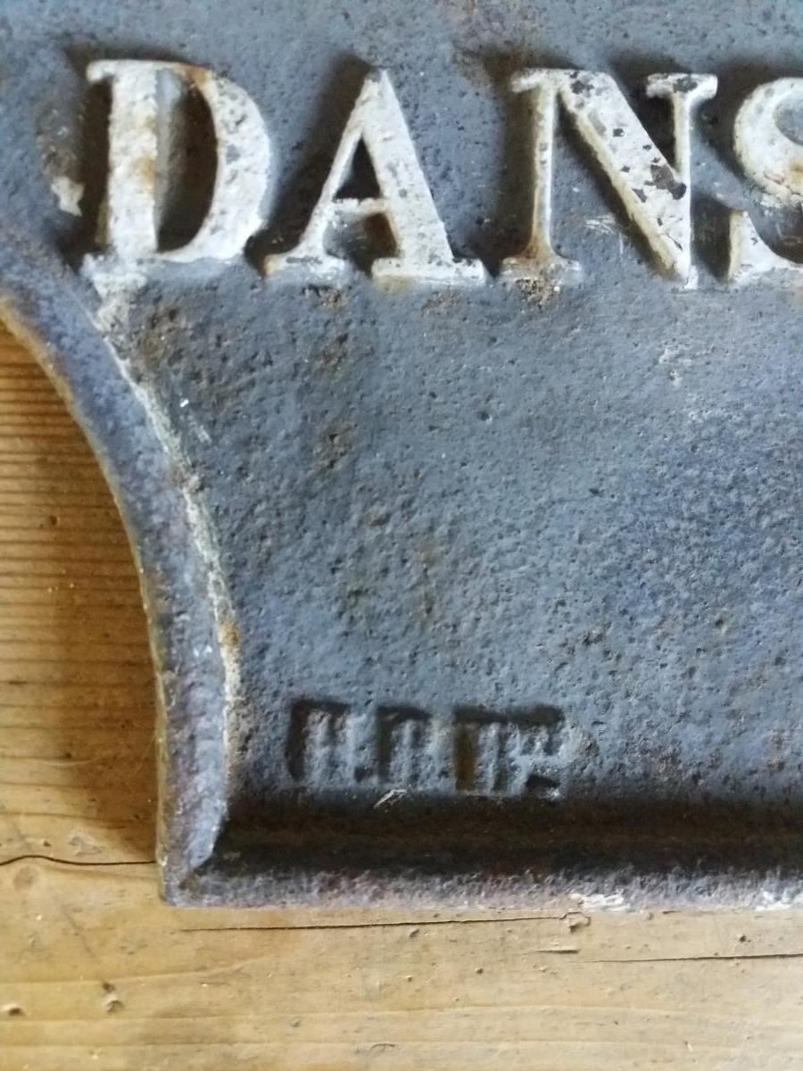 Plaque De Cocher.....vers 1850-photo-2