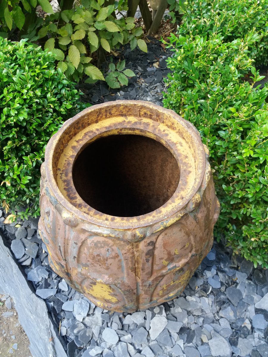 Iron Cast Iron Vase ...-photo-2