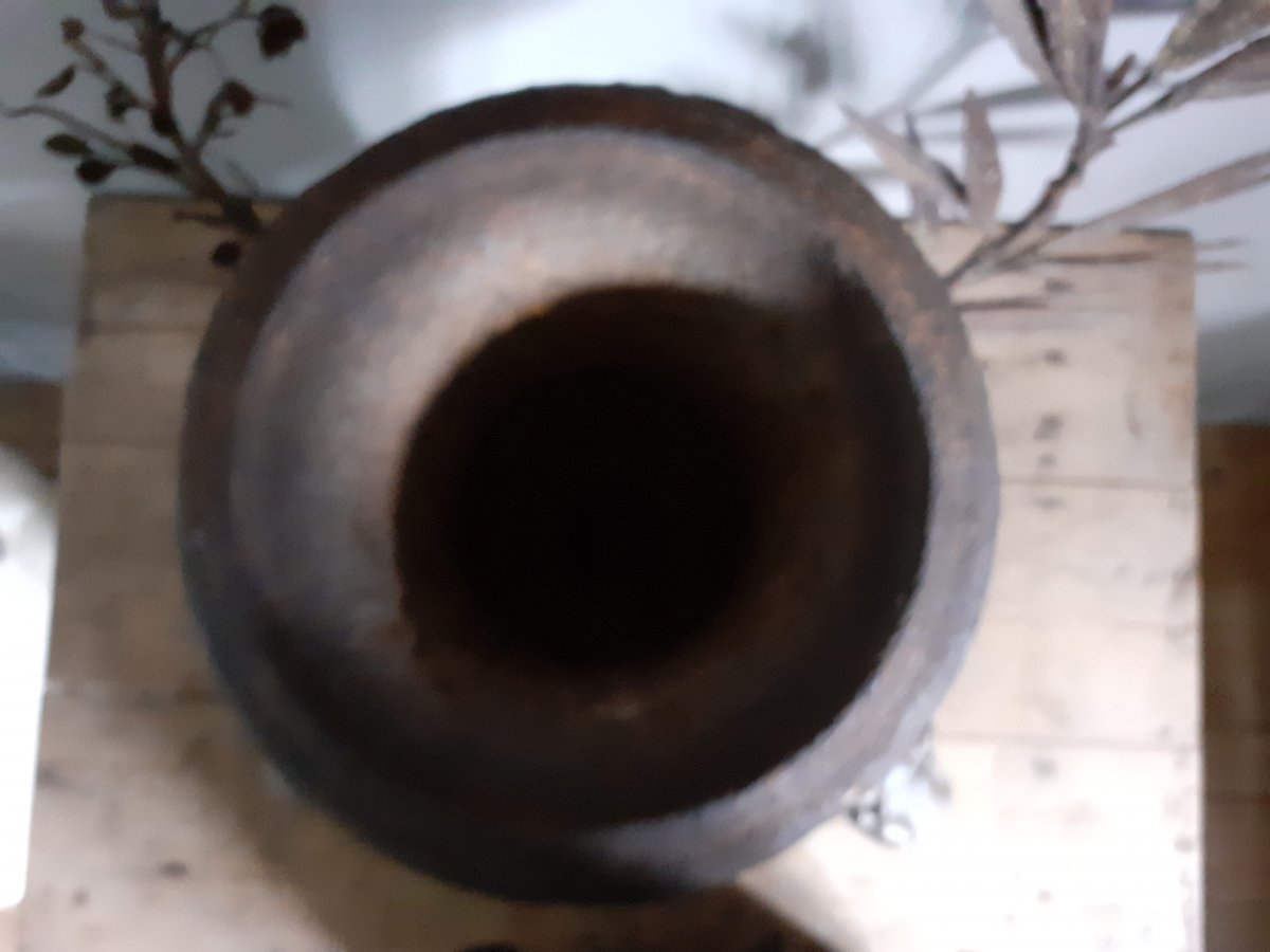 Vase De Jardin En Fonte .....xviiiièm-photo-2