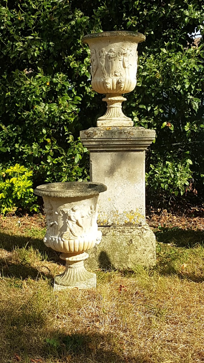 Paire De Vases Médicis...