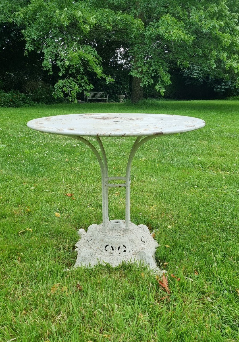 Table De Jardin d'époque Nap. III