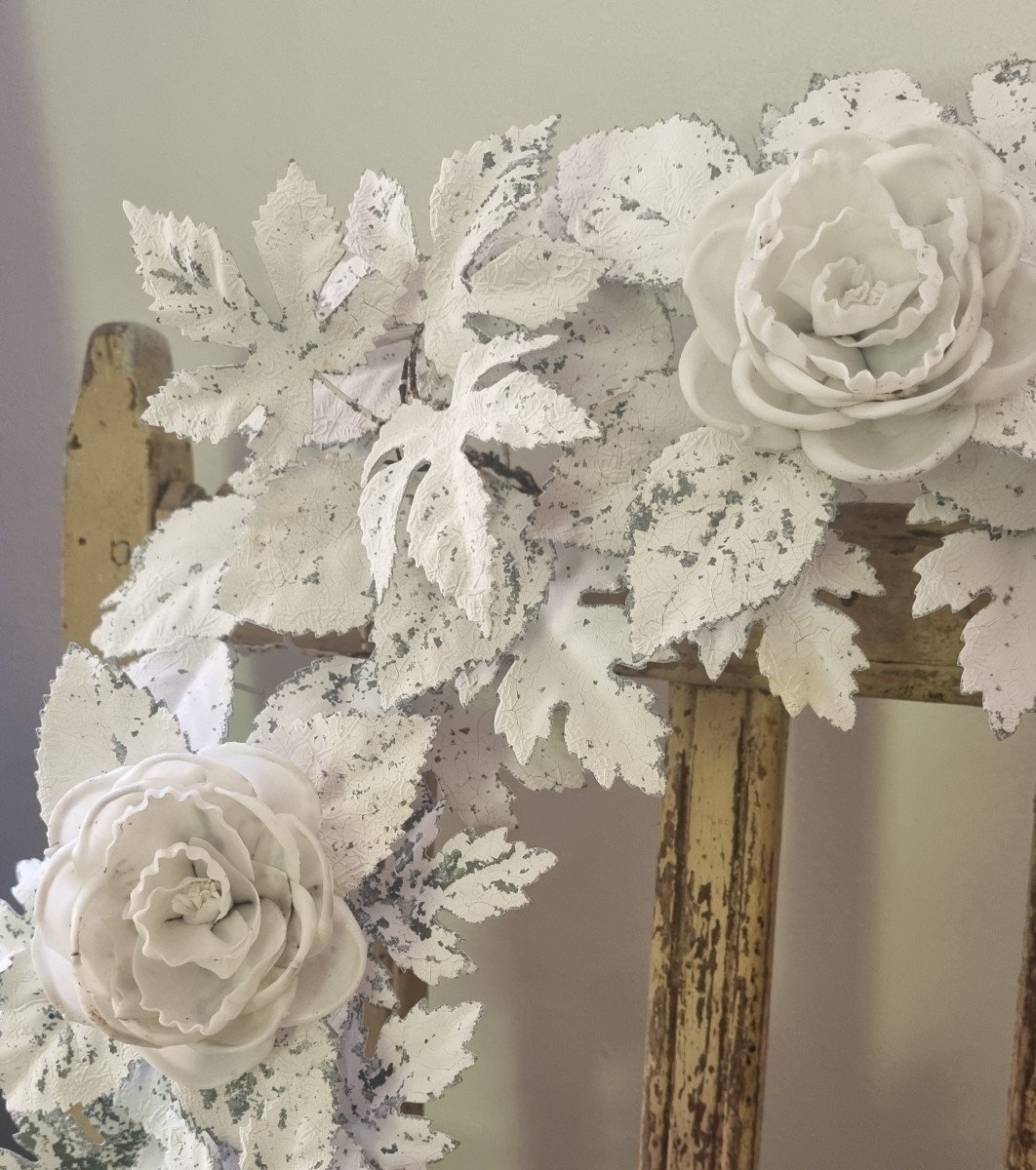 Wreath Foliage Sheet..zinc..porcelain-photo-3