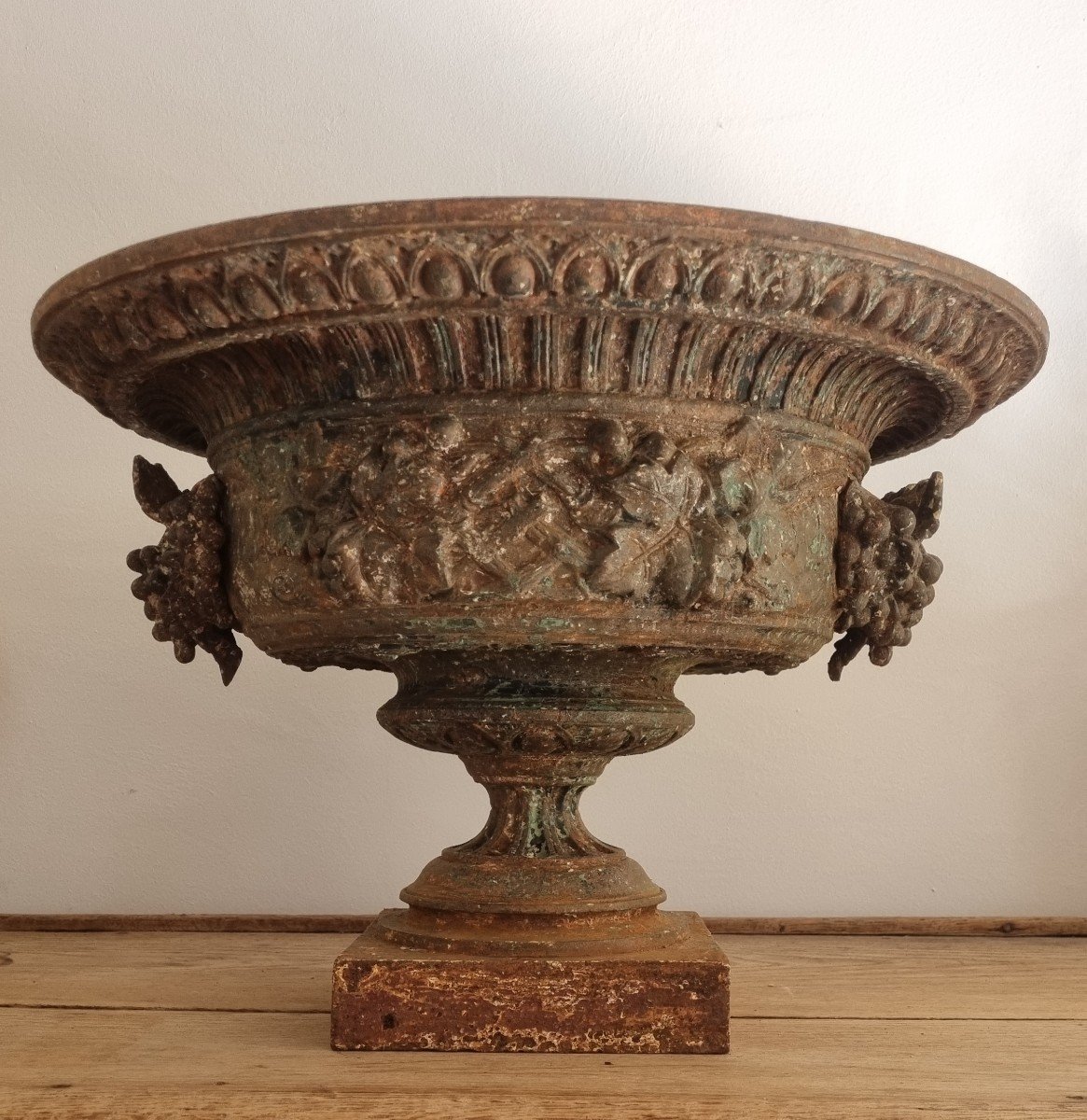 Rare Cast Iron Basin...-photo-2