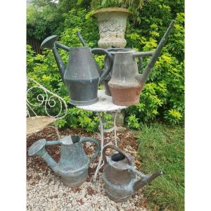 Lot Of 18th Century Copper Watering Cans