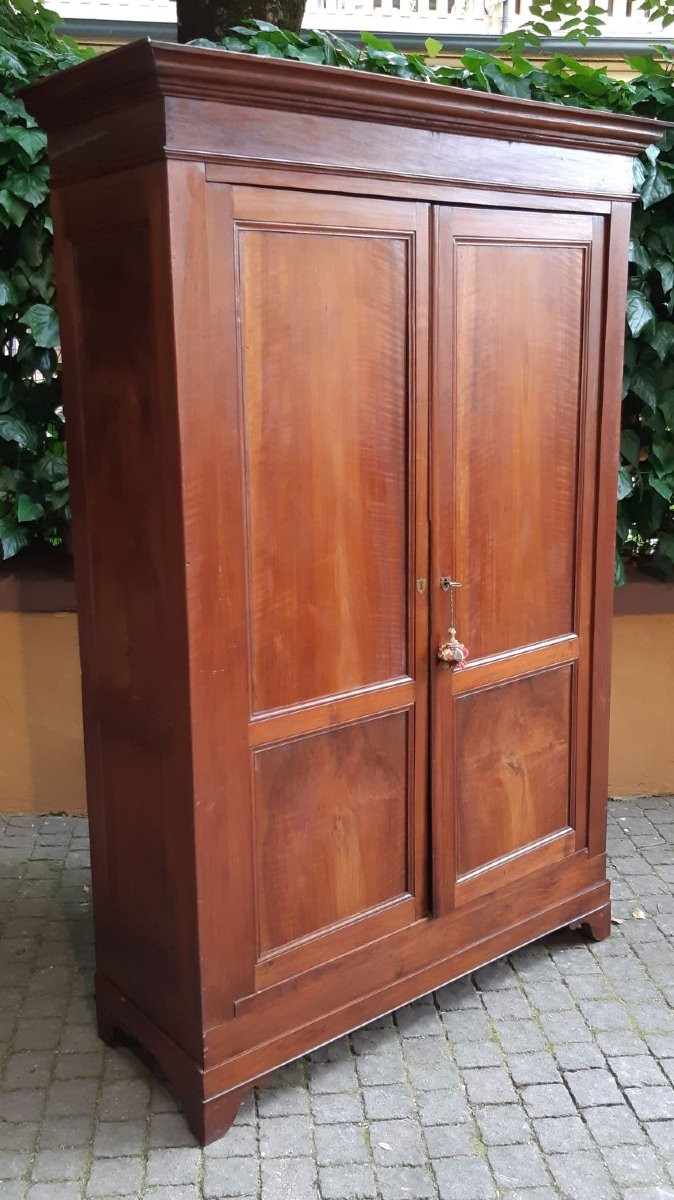 Pair Of Antique Venetian Walnut Sideboards-photo-5
