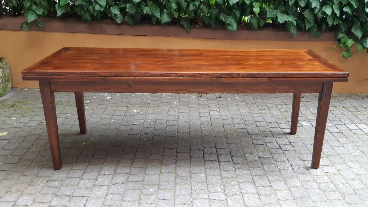 Table rectangulaire extensible, 3,30 m-photo-2
