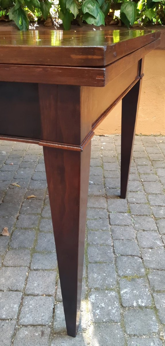 Table extensible antique de 3 m avec tige filetée-photo-2