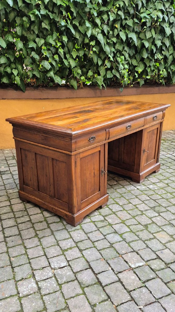 Centre de table antique Srivania avec « gorge » et dessus fileté-photo-2