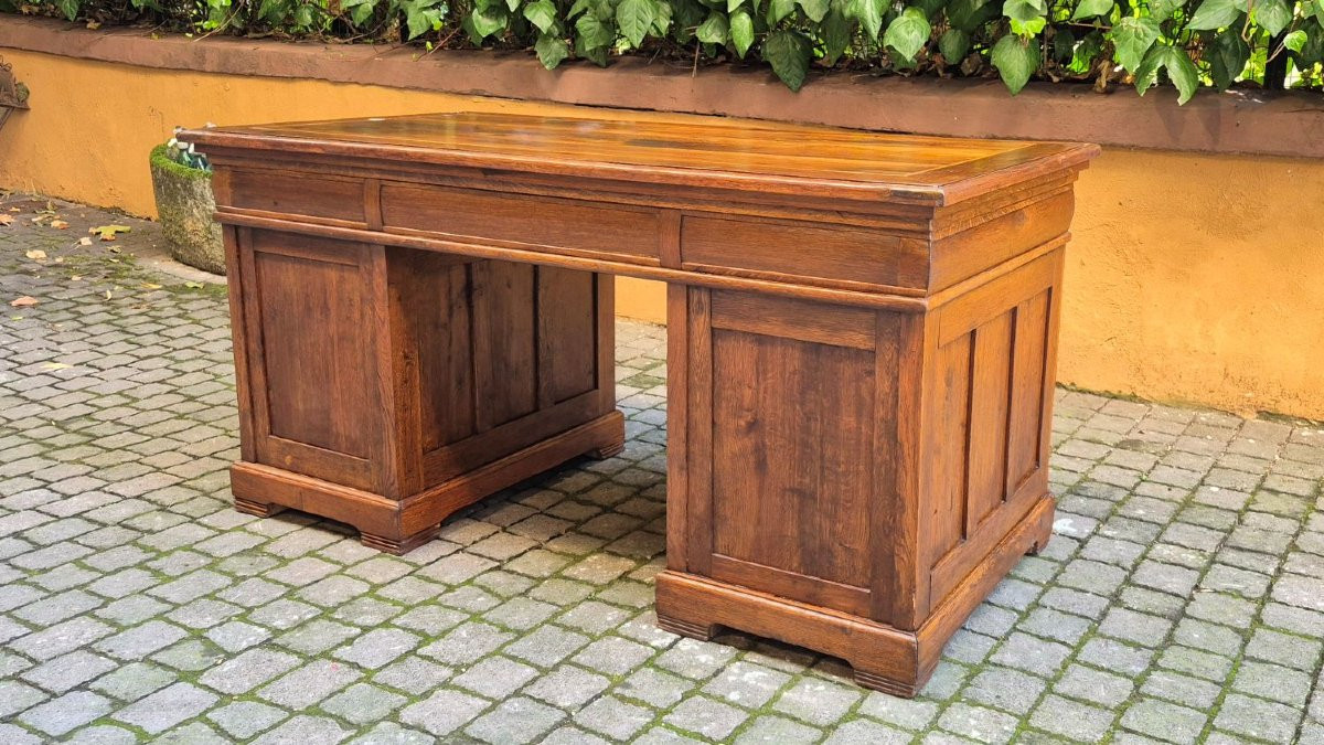 Centre de table antique Srivania avec « gorge » et dessus fileté-photo-1