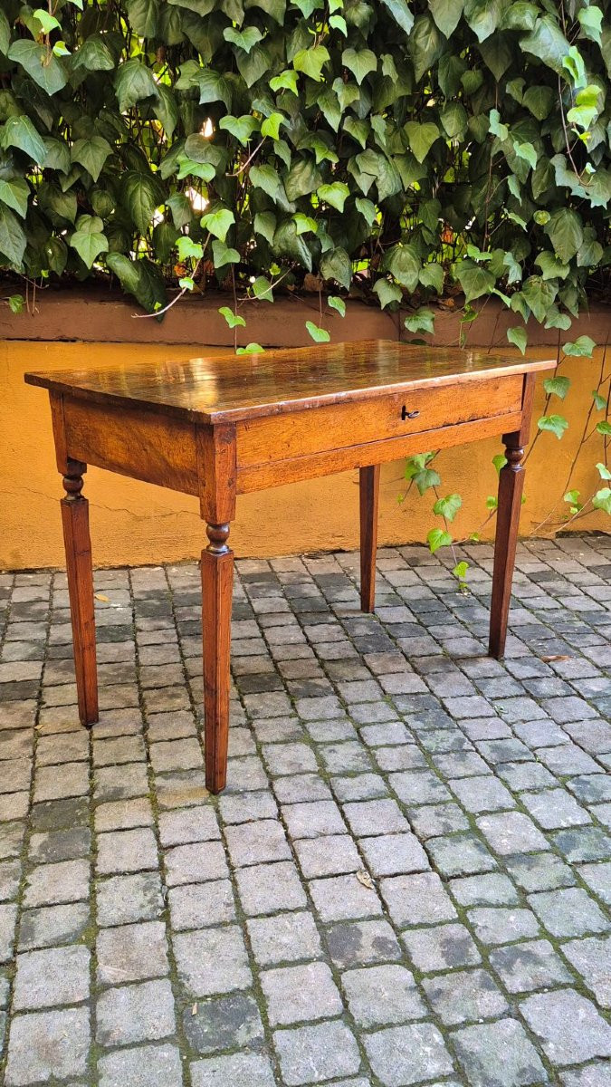 Antique Emilian Louis XVI Writing Table From The 18th Century-photo-2