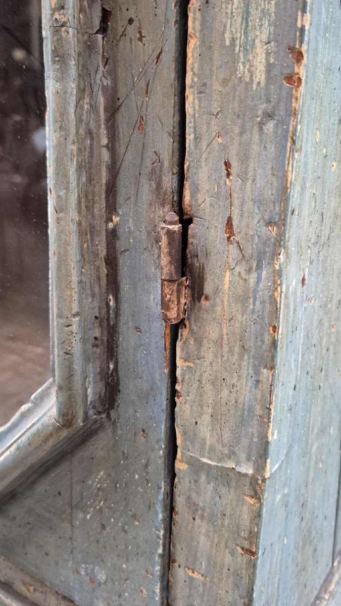 Bibliothèque vénitienne laquée ancienne du XIXe siècle-photo-7