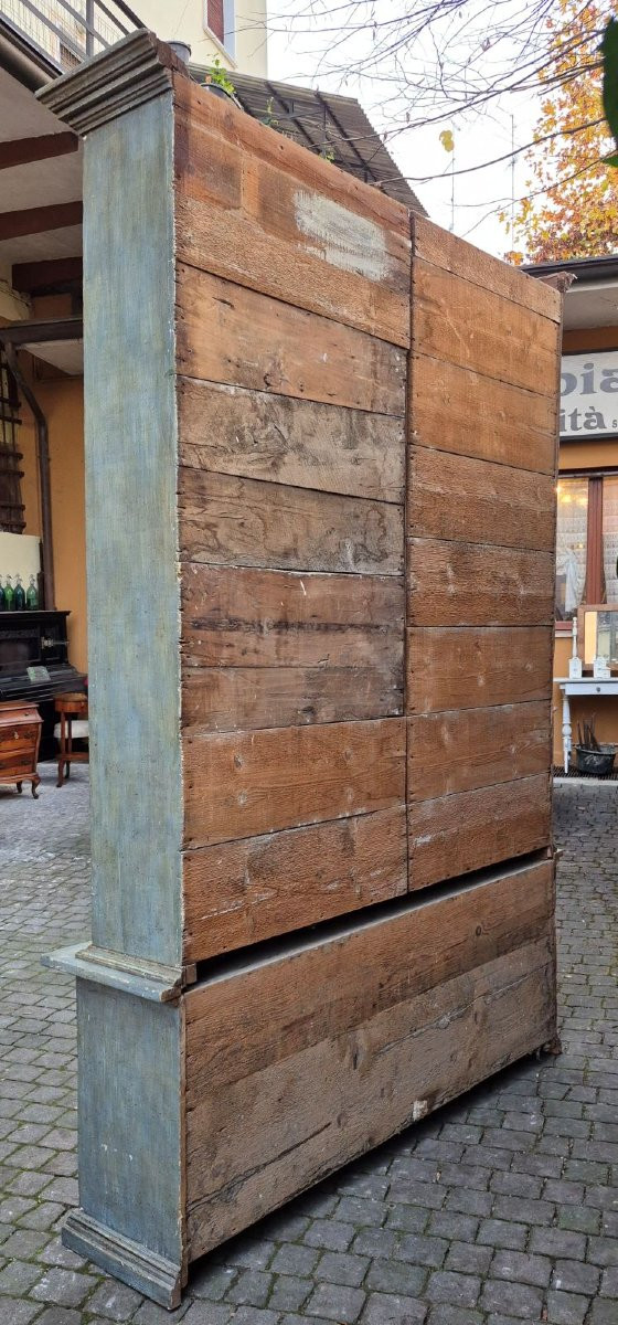 Bibliothèque vénitienne laquée ancienne du XIXe siècle-photo-8