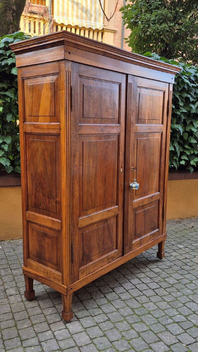 Armoire Directoire romagnole ancienne de la fin du XVIIIe siècle-photo-5