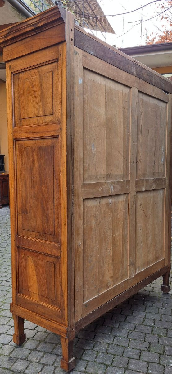 Armoire Directoire romagnole ancienne de la fin du XVIIIe siècle-photo-7