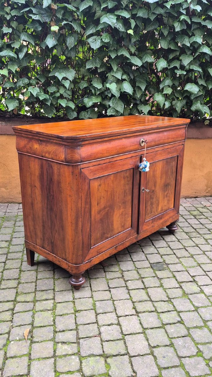 Antique Emilian Louis Philippe Capuchin Sideboard-photo-2