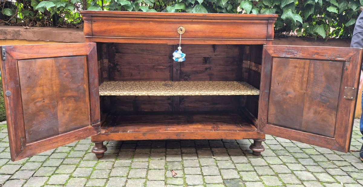 Antique Emilian Louis Philippe Capuchin Sideboard-photo-3