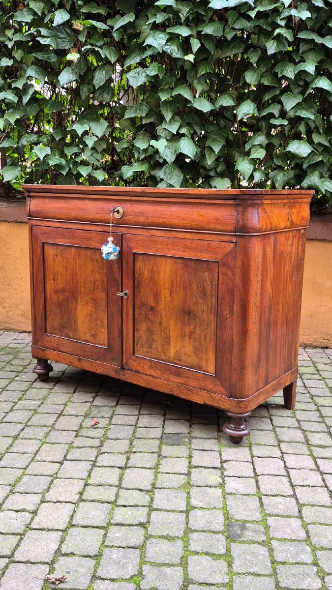 Antique Emilian Louis Philippe Capuchin Sideboard-photo-4
