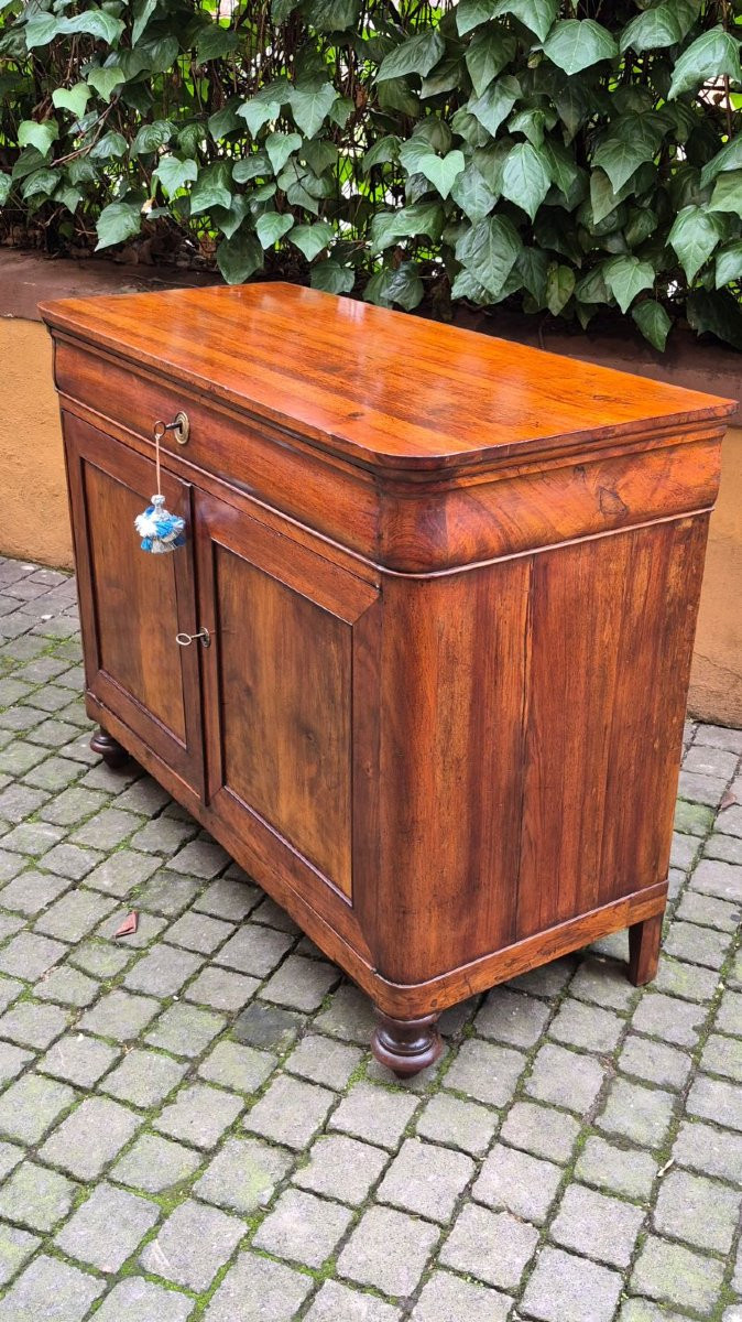 Antique Emilian Louis Philippe Capuchin Sideboard-photo-3