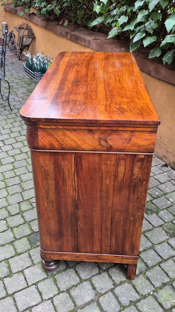 Antique Emilian Louis Philippe Capuchin Sideboard-photo-4