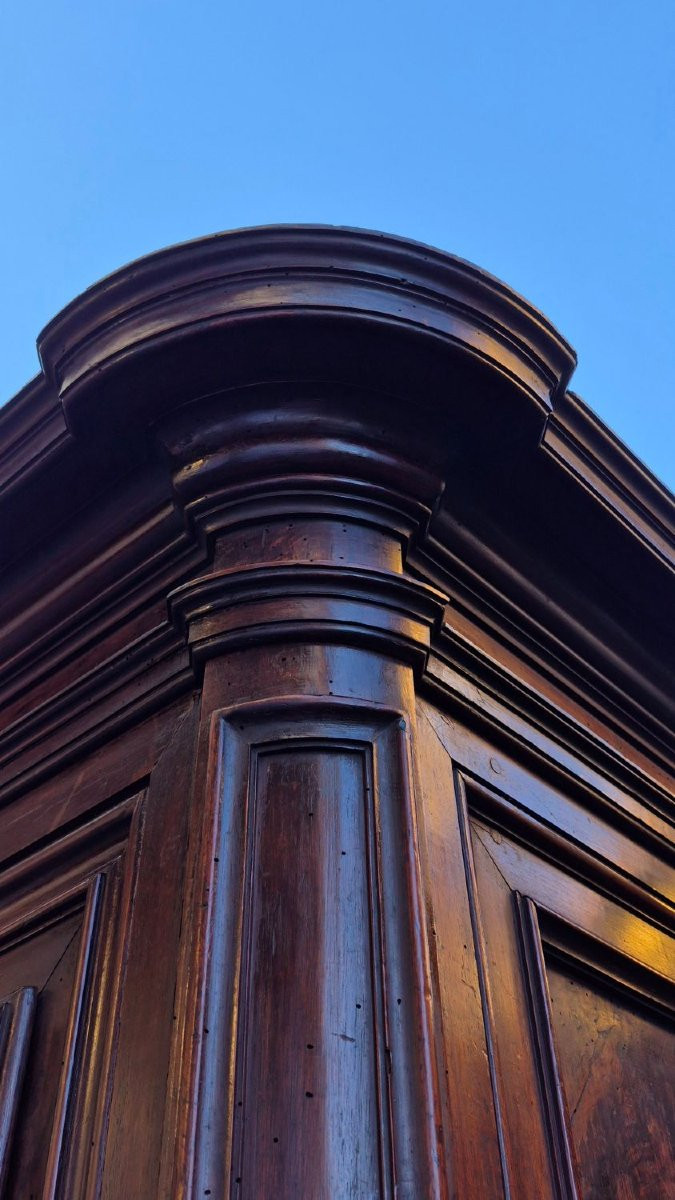 Buffet piémontais ancien de style Louis XVI, datant du XVIIIe siècle-photo-4