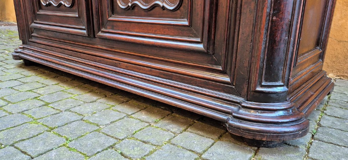 Buffet piémontais ancien de style Louis XVI, datant du XVIIIe siècle-photo-5