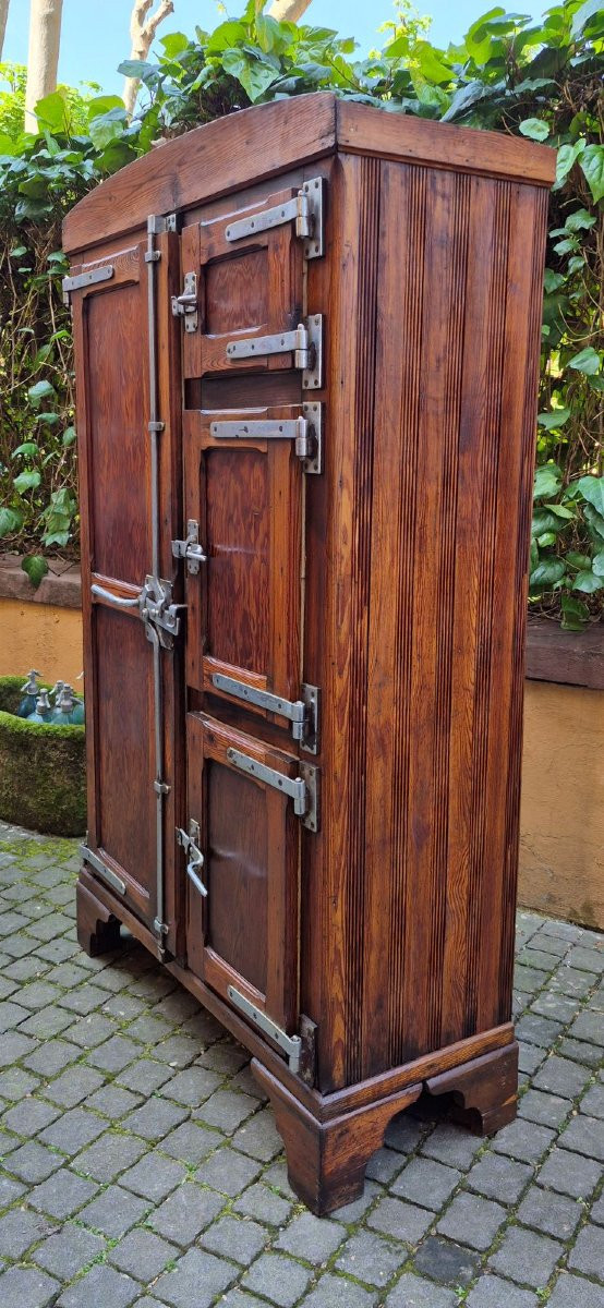 Armoire réfrigérée/garde-manger ligure ancienne du début des années 1900-photo-5