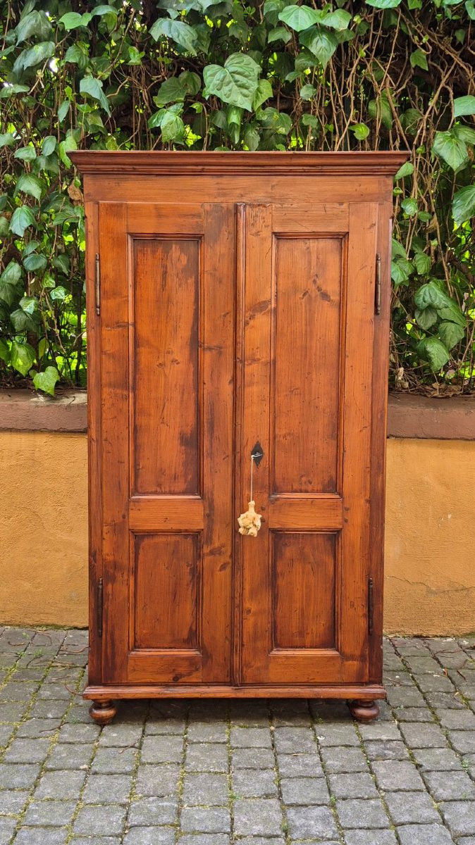Antique 19th-century Sideboard And Pantry Cabinet-photo-2