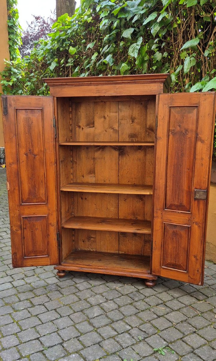 Antique 19th-century Sideboard And Pantry Cabinet-photo-4