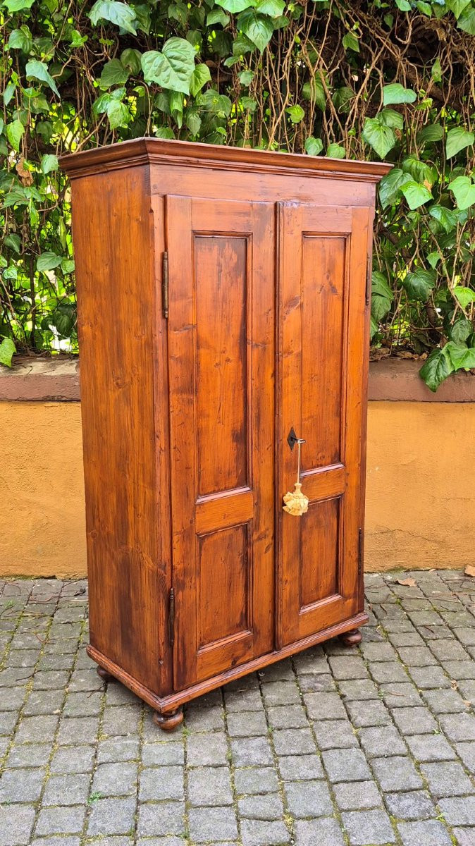 Antique 19th-century Sideboard And Pantry Cabinet-photo-2